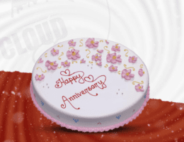Customized Anniversary Delight - Orange