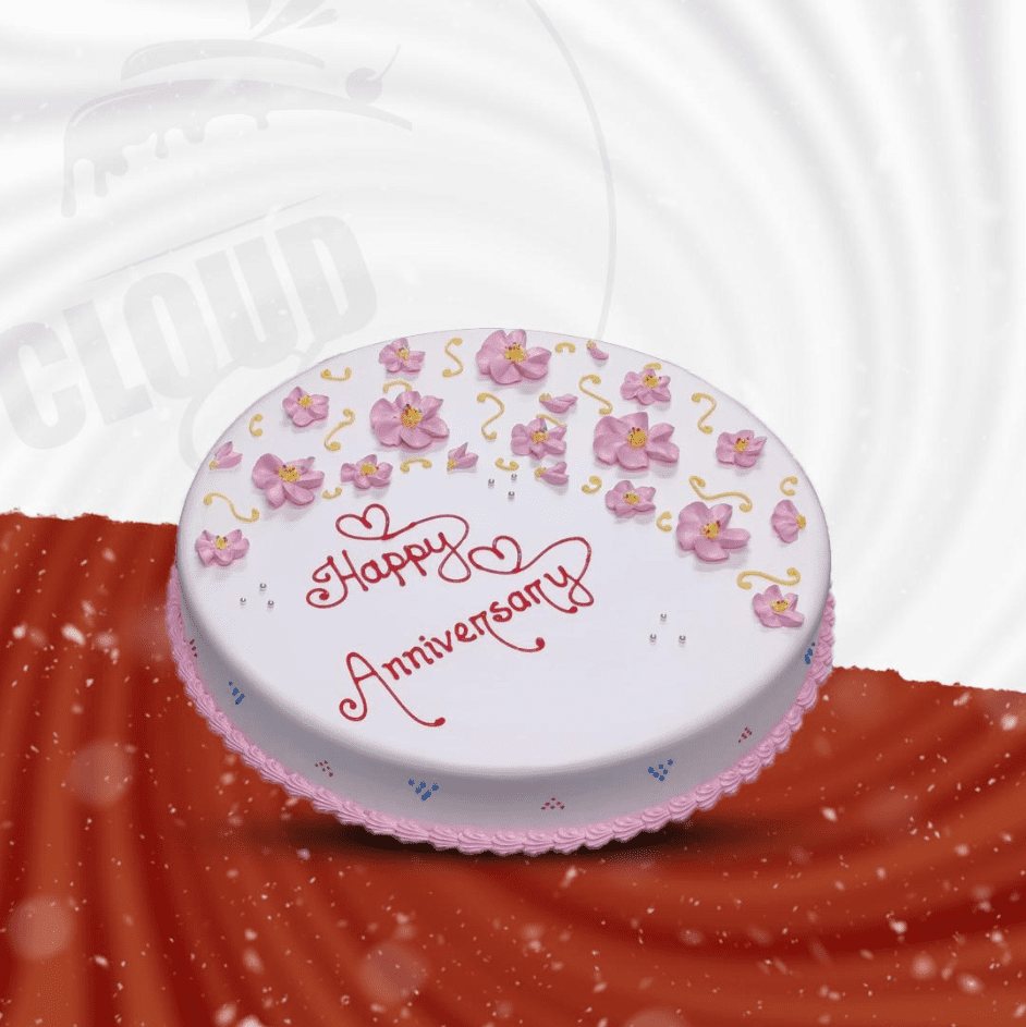 Customized Anniversary Delight - Orange