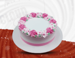 Customized Floral Grace - Orange